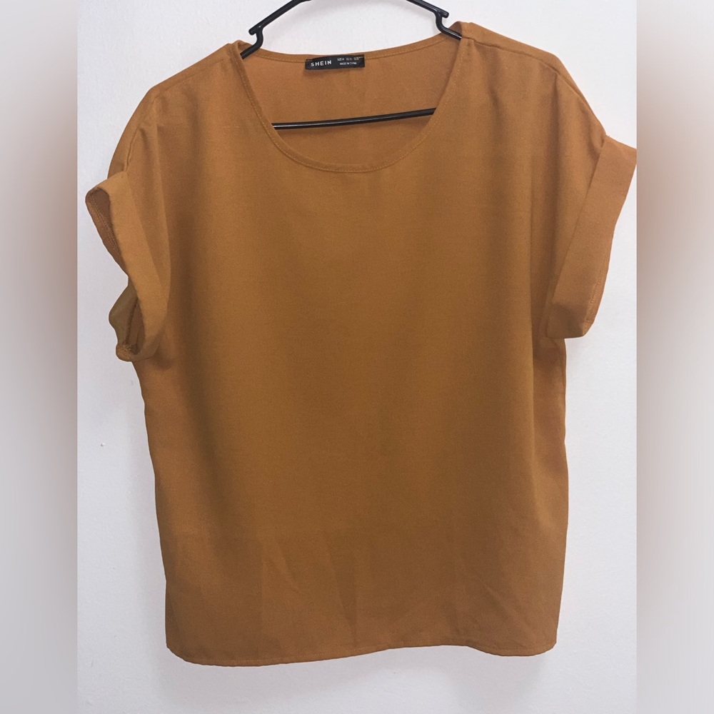 Metro yellow SHEIN Blouse
